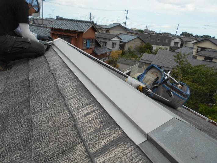 新潟市東区S様アパート棟板金修繕工事