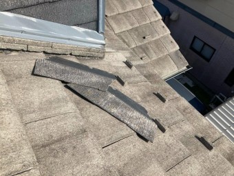 屋根板金飛散