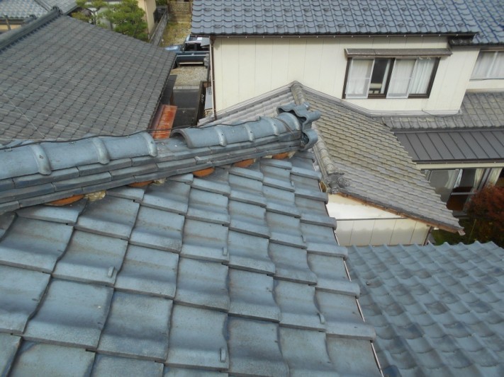 新潟市西区棟瓦被害
