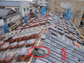 平葺き 三州瓦 和形 銀鱗