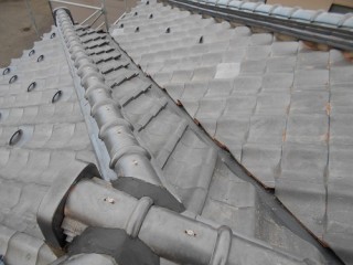 竣工 棟付き 隅棟 雨漏り修繕