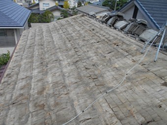 セメント瓦下地工事