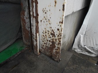 塗装工事 シャッター