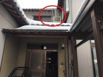 玄関 天井 雨漏り