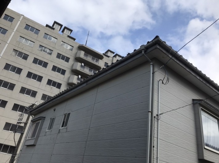 軒樋金具交換工事