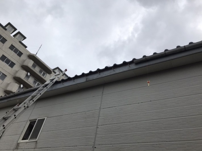 軒樋金具交換工事
