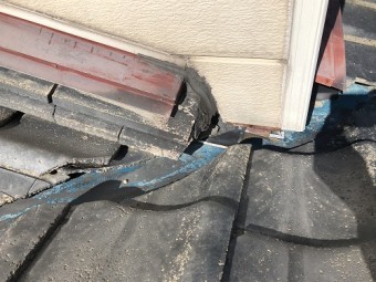 新潟市東区 雨漏り 現調 屋根 確認