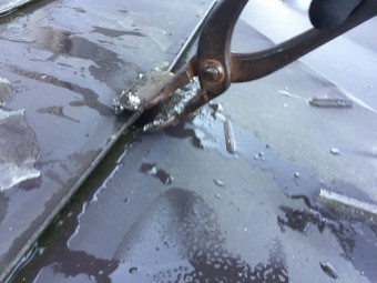毛細管現象 板金屋根 横葺