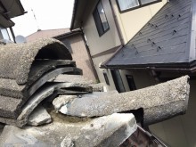 天井雨漏れし現地調査