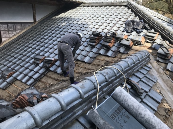 瓦屋根メンテナンス工事