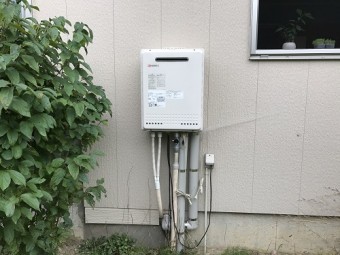 給湯器 外壁張替
