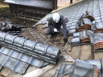 瓦屋根メンテナンス工事