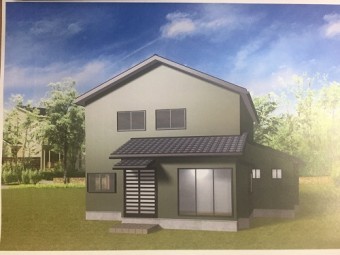 外壁塗装 外観 パース