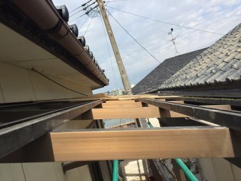 新潟市西区 ポリカ屋根 火災保険 災害