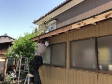 雨樋・破風板修繕工事
