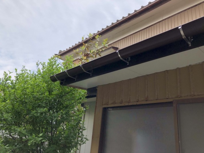 雨樋・破風板修繕工事