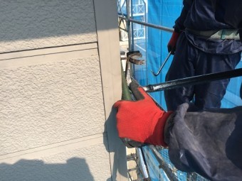 竪樋交換 吊金具 でんでん 取り外し