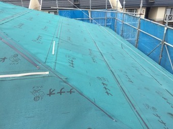 新潟市江南区 カバーリング やね 屋根 下葺き