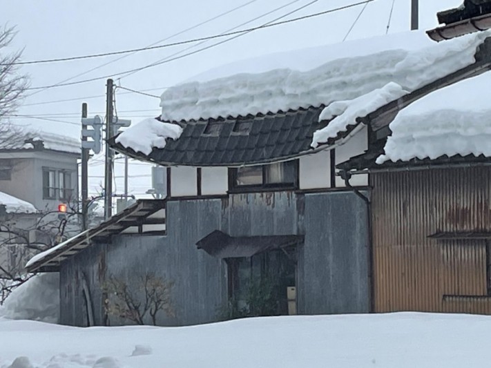 軒先の折れ