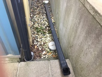 竪樋 雨樋 新潟市西区