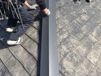 棟板金交換 新潟市南区 ガルバリウム鋼板