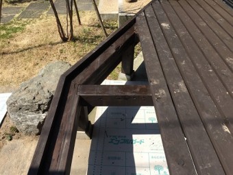 腐食 入替 木部 塗装 新潟市秋葉区