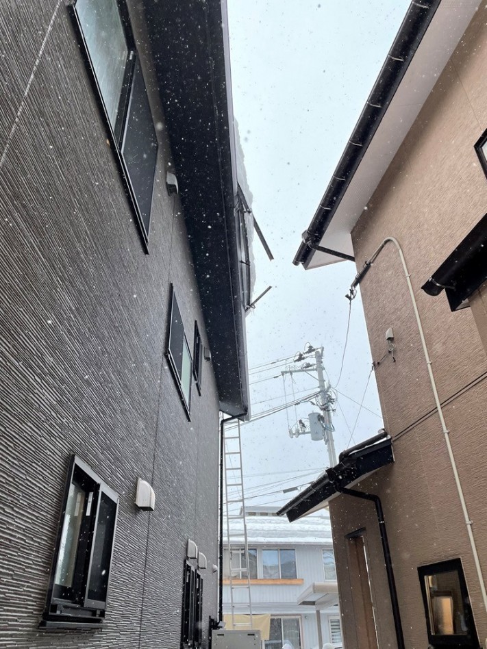 雪止めアングル外れ
