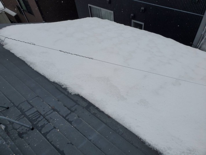 雪止めアングル外れ