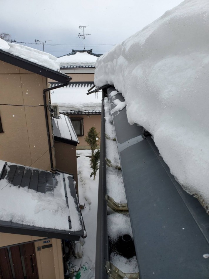 雪止めアングル外れ