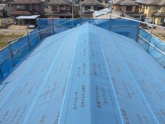 屋根張替工事、下葺