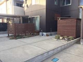 全体 木部塗装 キシラデコール チーク 新潟市西区