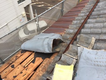 雨樋交換、屋根張替