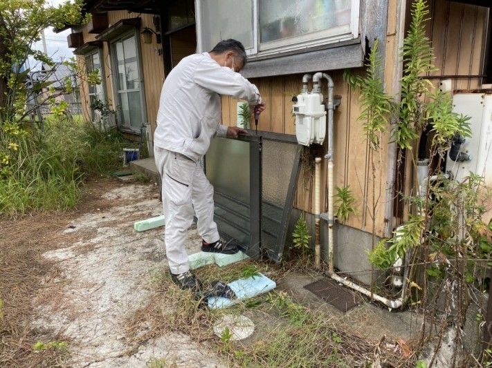 ガラス・水栓金具交換工事