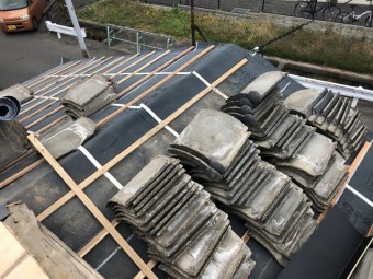 セメント瓦屋根雨漏れ