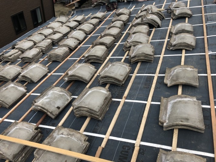 セメント瓦屋根雨漏れ