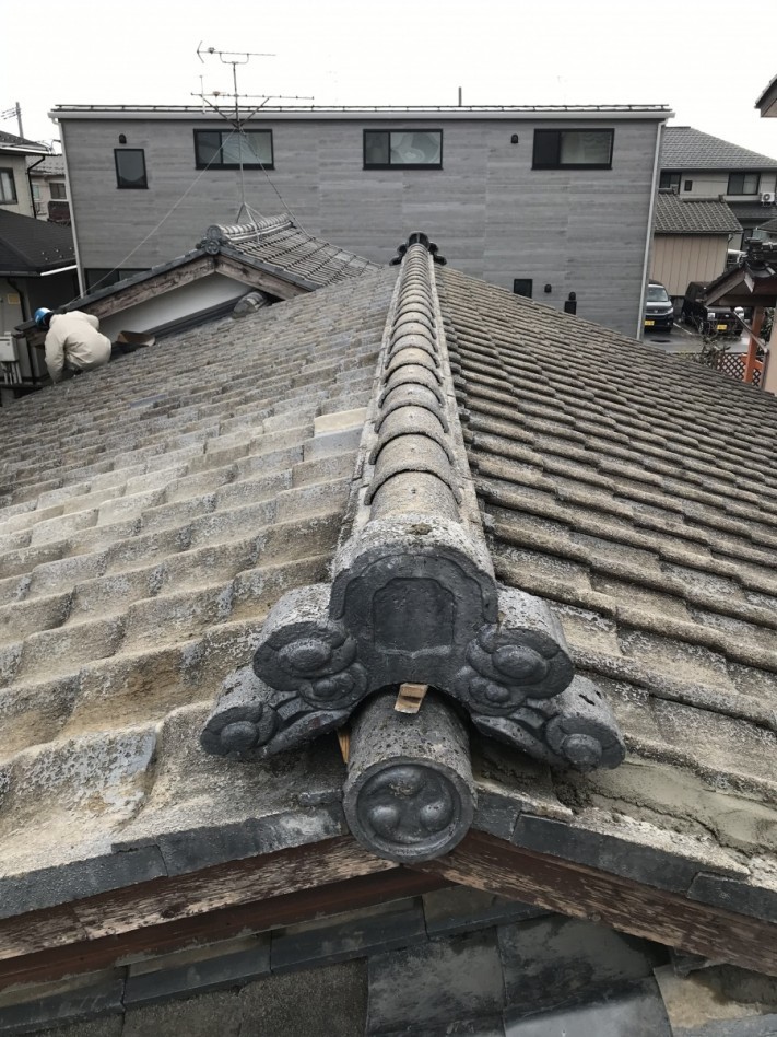 セメント瓦屋根雨漏れ