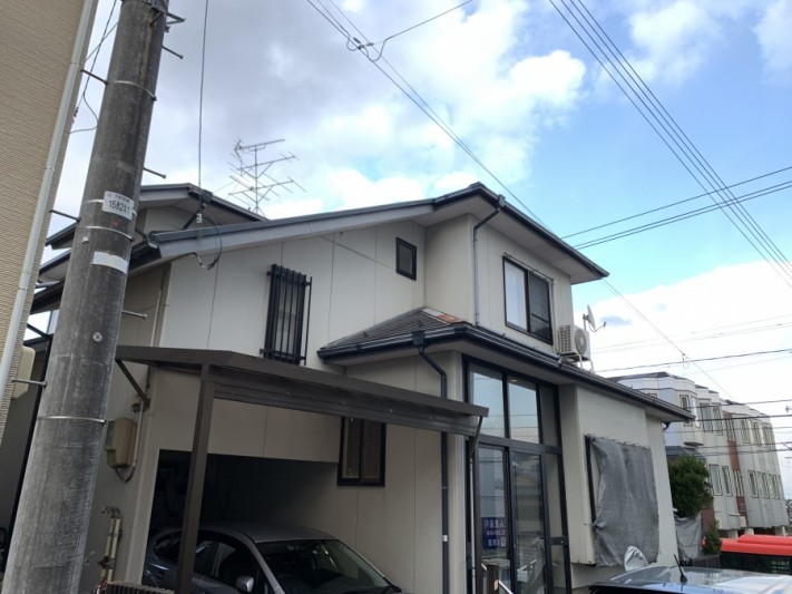 棟板金の錆び