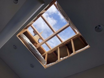 天窓撤去工事