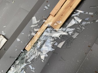 窓ガラス交換工事