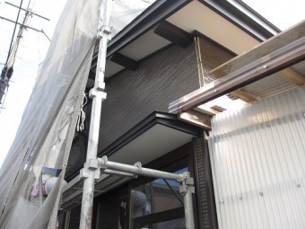 外壁張替工事、外壁張り