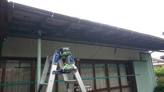 雨樋工事 軒樋設置