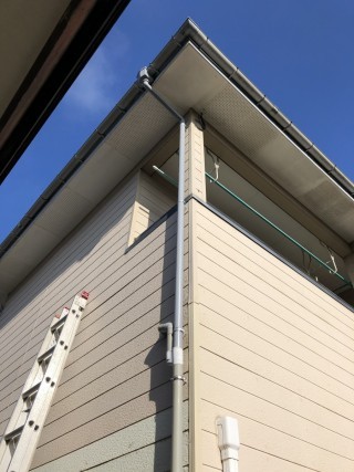 竪樋交換工事