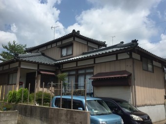 鬼瓦落下 現調