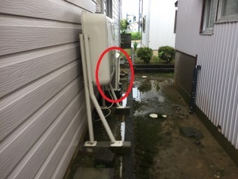 雨樋調査 雨たれ