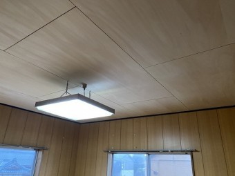 天井上張り工事