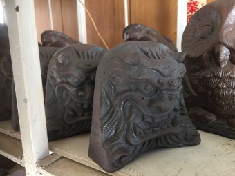 安田瓦 置物