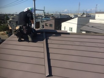 屋根 解体工事