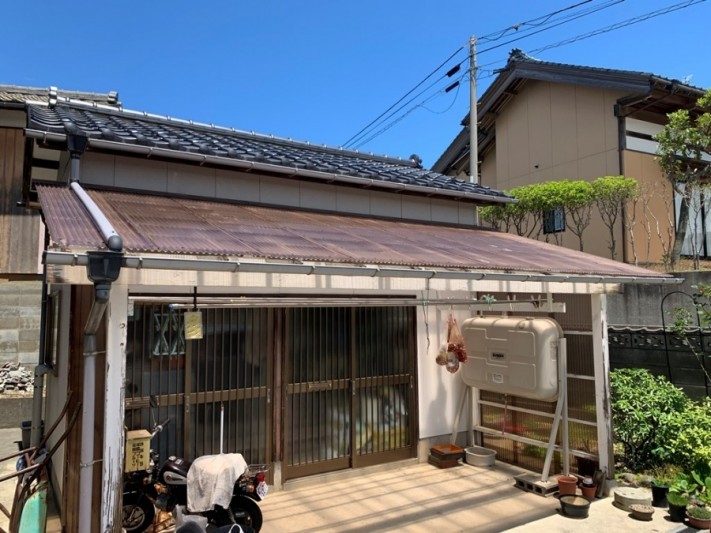 ポリカ張り替え工事