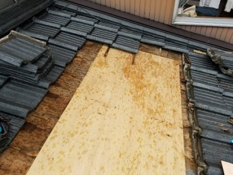 雨漏り 下地 直し