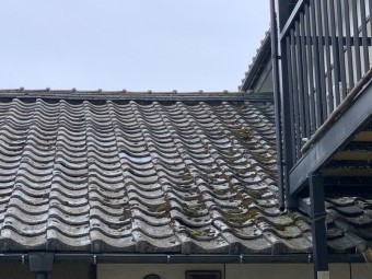 浴室天井から雨漏り